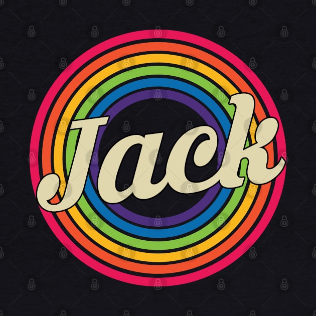 Jack - Retro Rainbow Style by MaydenArt